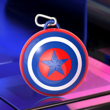 Load image into Gallery viewer, Captain America Steve Rogers Super Hero Shield Avengers Red Blue Wireless Bluetooth Speaker Mini Speaker
