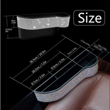 Load image into Gallery viewer, Car Accessories Diamond-studded Seat Storage Box
