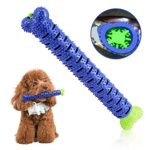 Pet Dog Chew Toys Aggressive Chewers Teeth Cleaning Oral Toothbrush Bone Brush