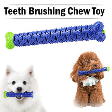 Load image into Gallery viewer, Pet Dog Chew Toys Aggressive Chewers Teeth Cleaning Oral Toothbrush Bone Brush
