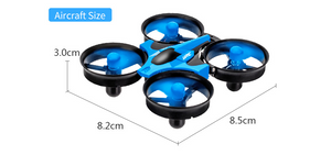 Mini Drone for Kids/Remote Control Boats for Pools and Lakes/2.4G Four-Axis RC Car 3 in 1 Sea-Land-Air Mode Switchable Waterproof