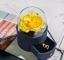 Load image into Gallery viewer, Rose Flower Preserved Drawer Box
