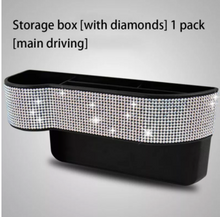 Load image into Gallery viewer, Car Accessories Diamond-studded Seat Storage Box
