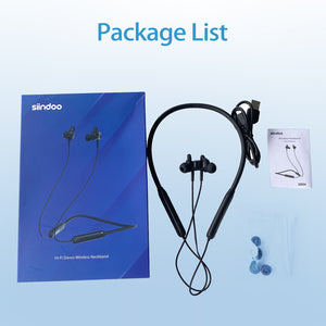 Neckband Bluetooth Headphones Magnetic Sports Earphones HiFi Stereo Bass Headset For Huawei Iphone TV PC